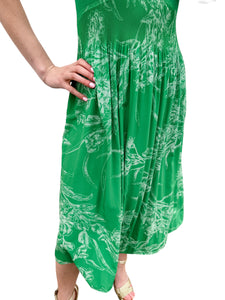 Spring Has Sprung Green Floral Dress by Current Air