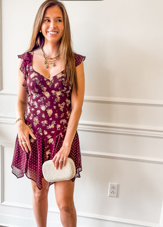 Tanisha Dress in Port by Steve Madden