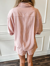 Weekend Wanderer Pink Striped Set