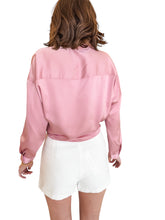 Gloria Rose Tie Front Top