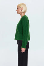 Kit V-neck Sweater Wintergreen by Pistola