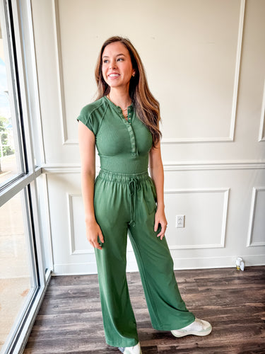 Laidback Luxe Green Lounge Set