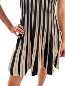 Flirty and Fun Stripe Fit and Flare Dress