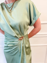 The Celeste Dress – Sage
