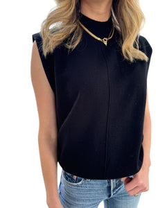 Black Beauty Sleeveless Sweater