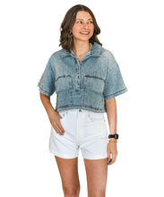Pocketful of Denim Crop Top