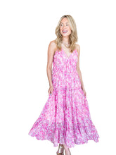 Shellie Pink Floral Maxi Dress by Reset by Jane
