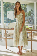 Wildflower Garden Midi Dress