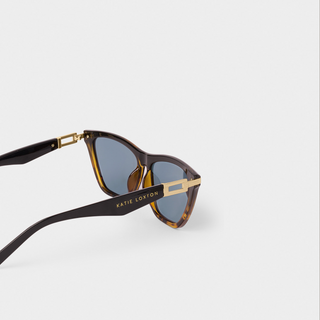 Marbella Black Tortoiseshell Gradient Sunglasses by Katie Loxton