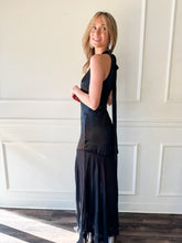 Lua Black Sheer Dress by Steve Madden