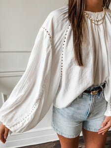 Peasant Dreams White Blouse