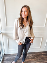 Chic Hour Satin Blouse