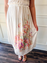The Blossom Breeze Pleated Midi Dress by Current Air