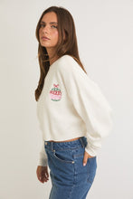 Very Merry Christmas Embroidered Sweater