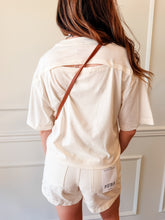Mae Cropped Tee-Soft White by Pistola