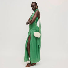 Alix Ivory Straw Evening Clutch