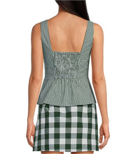 Bianca Gingham Vest Top by Lucy Paris