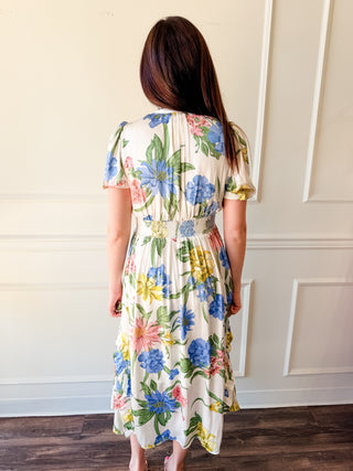 The Garden Party Midi Dress by Current Air