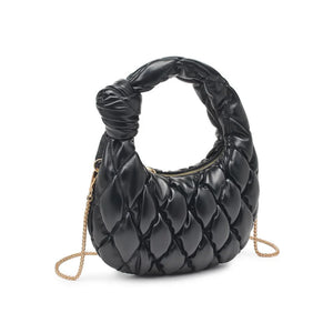 Claudia Black Quilted Crossbody