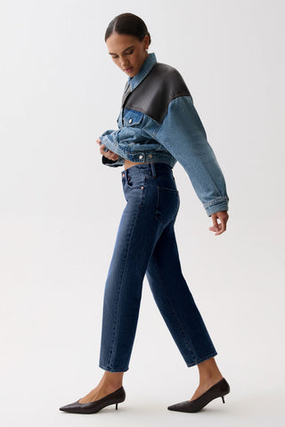 Issa Mid Rise Relaxed Ankle Straight