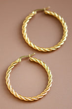 Rope Chain Hoops