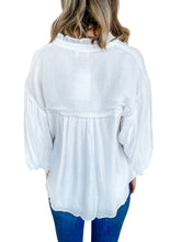 Paris Elevated Puff Sleeve Blouse