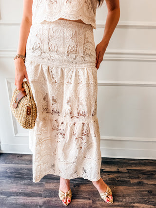 Kelly Lace Skirt by Lucy Paris