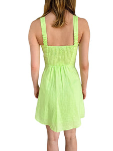 Malibu Lime Dress by Lucy Paris