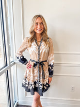 Harvest Haze Pattern Dress