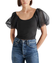 Pamelia Sheer Sleeve Blouse by Steve Madden