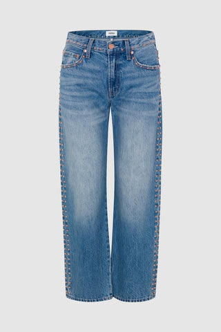 Lexi Studded Mid Rise Bowed Straight by Pistola