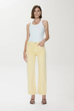 Lexi Mid Rise Bowed Straight in Day Glow by Pistola