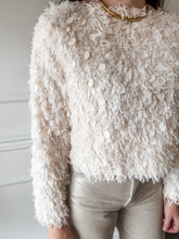 Erna Fuzzy Sweater Top by Lucy Paris