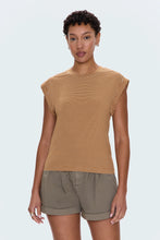 Olivia Twisted Sleeve Dark Rum Stripe by Pistola