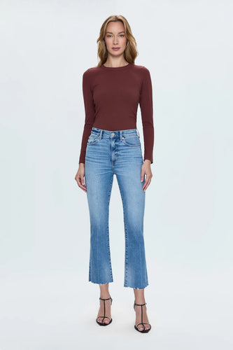 Lennon High Rise Crop Boot in Rhythm Vintage by Pistola