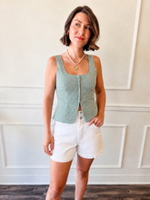 Bianca Gingham Vest Top by Lucy Paris