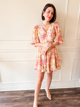 Lucy Paris Alexis Floral Belted Dress