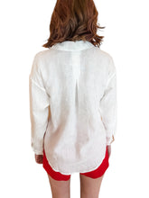 Coastal Classic Linen Button Up