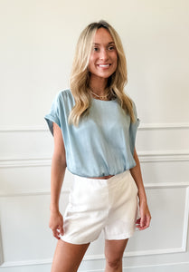 Shine On Blue Blouse