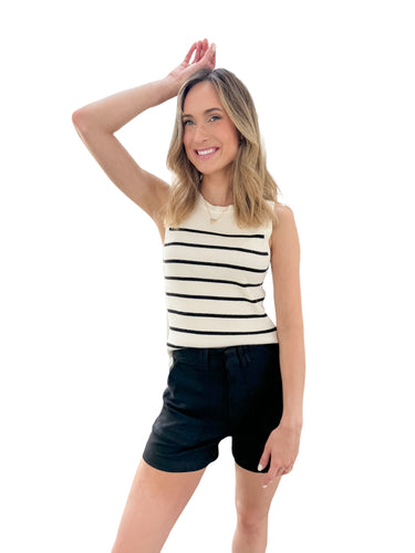 Becky Knit Striped Tank