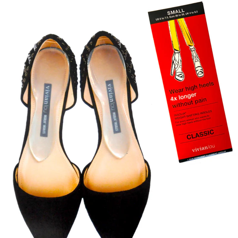 Vivian Lou Weight Shifting Insoles for Heels