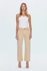 Lexi Sand Dollar Mid Rise Bowed Straight by Pistola