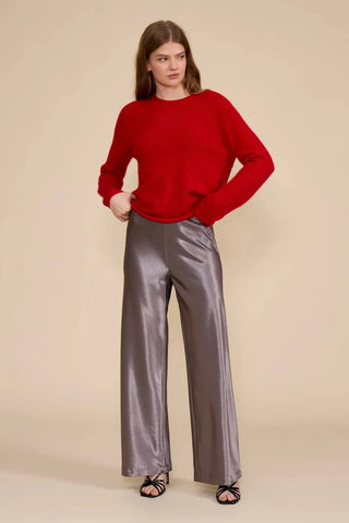 Tracy Relaxed Red Sweater