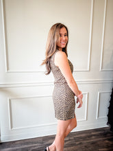 Wild Intentions Leopard Button Dress