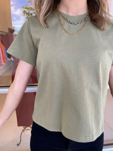 Lanie Olive Tee