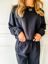 Off Duty Chic Set Black