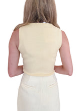 Precious Pale Yellow Pearl Top
