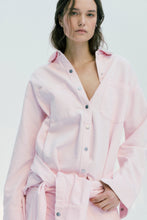 Pistola Elin Denim Shacket - Blush