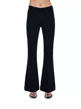 Kinsley Mid Rise Ultra Flare Noir by Pistola
