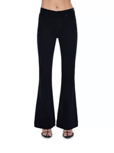 Kinsley Mid Rise Ultra Flare Noir by Pistola